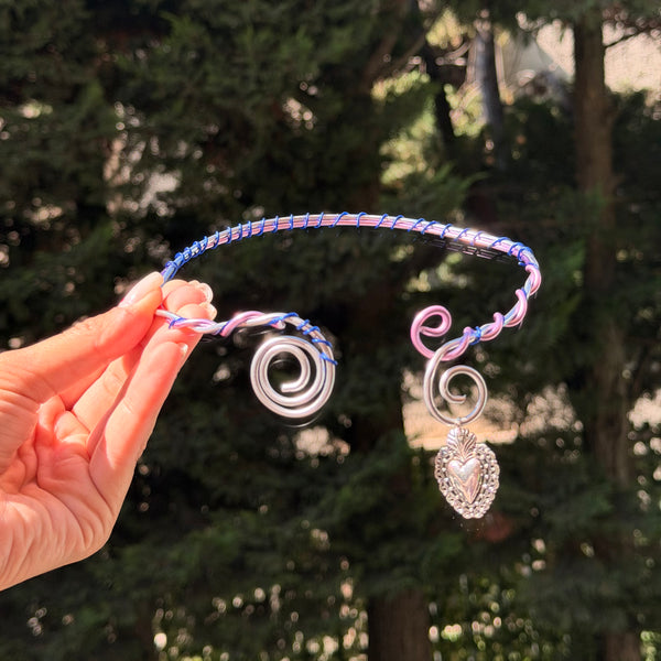 Opaline choker