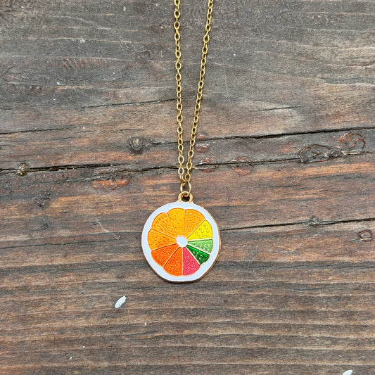 Lemon necklace