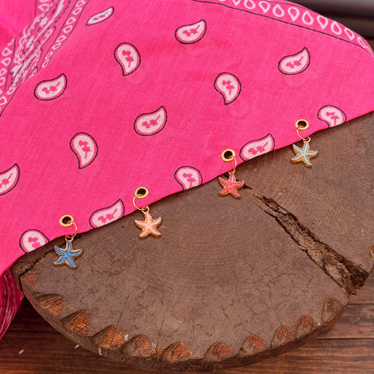 Pink bandana