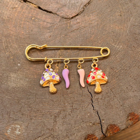 Earthy pin