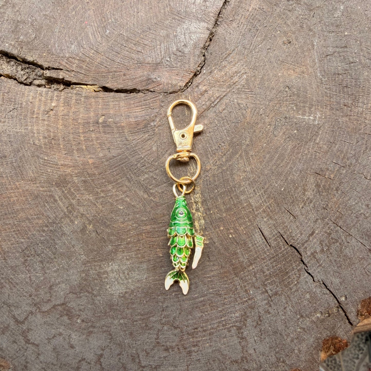 Fish keychain
