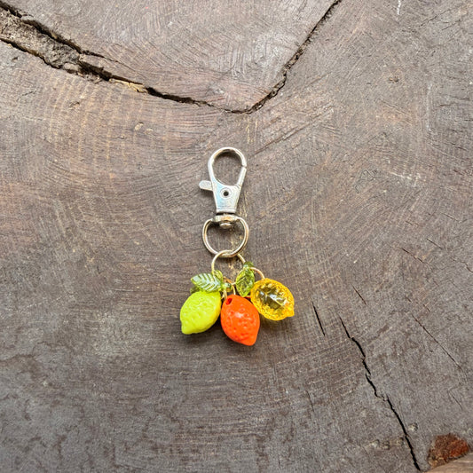 Lemon keychain