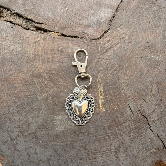 Heart keychain