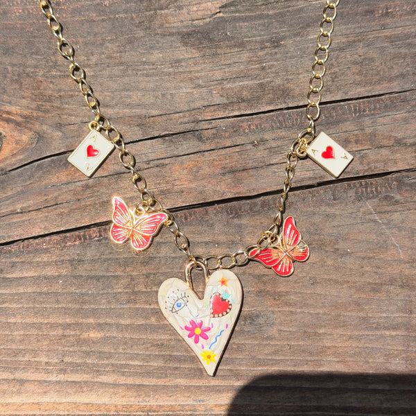 Heart charm